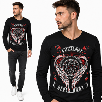 LONGSLEEVE M8 A LITTLE DIRT NEVER